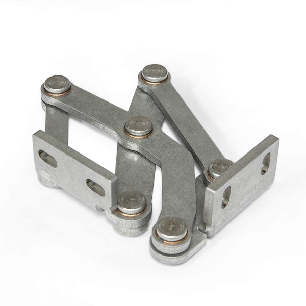J.W. Winco Gn7233-Ni-60-R-Mt Multiple-Joint Hinge 7233-NI-60-R-MT - main